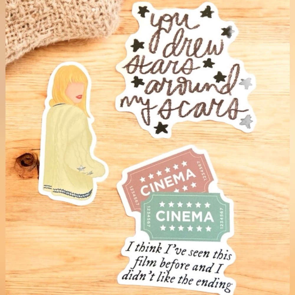 Taylor Swift Folklore Sticker